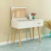 Coiffeuse avec miroir Led