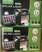 Kit solaire avec trois lampes