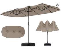 GIANT PARASOL SOLAIRE 400 X 200