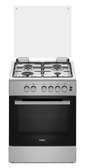 CUISINIÈRE HAIER 3 FEUX GAZ 1 FEUX ÉLECTRIQUE 60×60 INOX