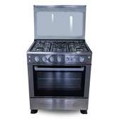 CUISINIÈRE ASTECH 5 FEUX 80X60 INOX