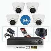 4 caméras + dvr + disk