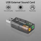 Carte son externe 5.1 canaux USB 3D audio
