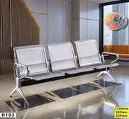 BANQUETTE 3 PLACES ARGENTÉ