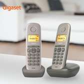 Téléphone fixe sans fil duo -  Gigaset A170 couleur taupe