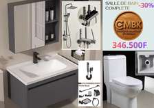 MEUBLE SALLE DE BAIN + ENSEMBLE SANITAIRE