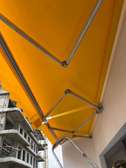Auvent retractable manuel