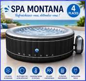 Montana spa gonflable 4 places 110 buses massage