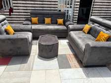 Salon 6 place velour