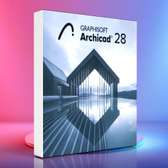Licence authentique Graphisoft ArchiCAD 28 illimitée