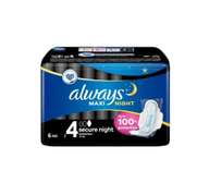 Always serviettes hygiénique maxi secure night