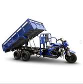 Cargo Tricycle 400CC 2 essieux 9 roues motorisé Benne