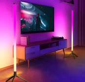 Lampes LED sur pied multicolores pour salon design