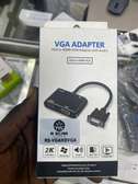 Adaptateur vga vers vga+hdmi avec audio