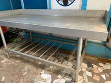 Table de travail professionnelle pâtisserie et restauration
