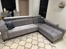 Canape d’angle Gris 6 places