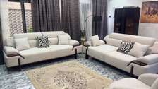 Salon moderne 8 places haut de gamme en tissu
