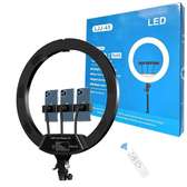 Anneau lumineux LED 55cm avec trépied, télécommande, 100W