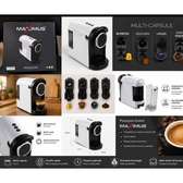 MACHINE A CAFE MAXIMUS 4 EN 1 CAPSULE NOIR BLANC SDDM-W542