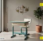 TABLE BUREAU + CHAISE - DH-7513 - ESPACE ÉTUDE / TRAVAIL