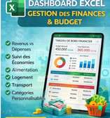 Dashboard Excel – Gestion des Finances & Budget Personnel