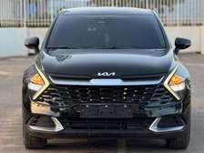 kia Sportage noire design moderne éclairage led