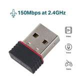 Mini récepteur adaptateur  de signal WiFi 2,4Ghz USB