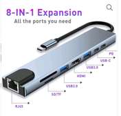 HUB USB C, Adaptateur USB C 8 en 1