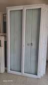 Porte PVC avec volet antibruit double vitrage