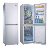 REFRIGERATEUR 140LITRES ROCH COMBINE 3TIROIRS GRIS