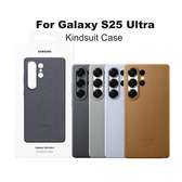 Coque Samsung Galaxy S25 Ultra en Cuir Kindsuit