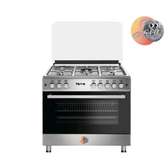 CUISINIERE FERRE 5FEUX 90X60 INOX F9P50G2