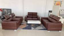 Salon de 7 place en similicuir