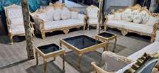 salon louis14 blanc dore
