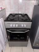 Alton cuisinière gaz 4 brûleurs acier inox four