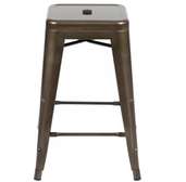 Tabouret vintage en métal