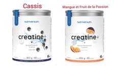 Créatine + monohydrate avec goût 300g