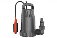 Pompe submersible compacte noire avec flotteur automatique