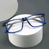 Lunettes de lecture bleu marine 52-18-143 acétate