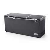CONGELATEUR ENDURO HORIZONTAL 2PORTES 580LITRES GRIS FONCE