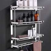 Étagère murale pour salle de bain à 4 niveaux