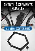 Antivol à segments pliables pour vélo, electrique, scooter