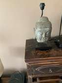 A vendre deux Lampes Bouddha Zen en pierre  Gris Clair