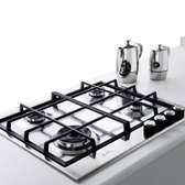 PLAQUE 4FEUX ENCASTRABLE ELBA 60X60 A GAZ GRIS ELIO