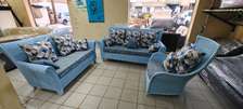 SALON ROTIN PALACE BLEU