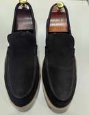 Mocassins daim LORO piana confort élégance classique