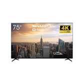 Téléviseur Sharp 75 smart goigle tv Android 4K 4T-C75FJ1NX