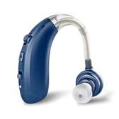 Appareil auditif intra-auriculaire rechargeable bleu foncé
