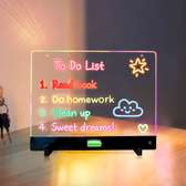 Tablette lumineuse LED enfants/adultes – Dessin et messages