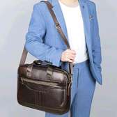 Sac d'ordinateur en Cuir véritable homme